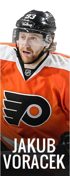 jakub voracek Flyers jersey